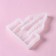 Mold Dolyana "Fairy Tale", silicone, 15 × 12 × 2 cm, white color