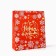 Package Gift New Year Laminated "Golden Snowflakes", M 30 x 26 x 9 cm, New Year