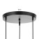 Lamp "Arten" 3xe27 40W black 30x30x6-106 cm