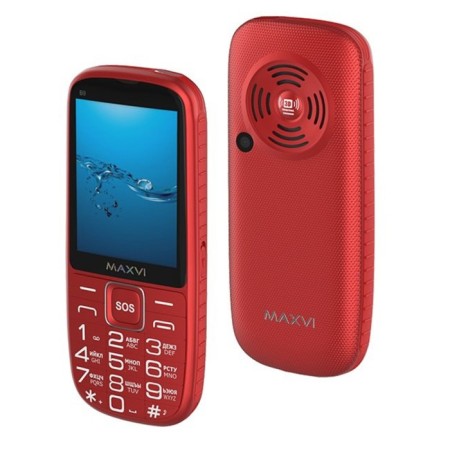 Cell phone Maxvi B9, 2 ", TFT, Microsd, 2SIM, BT3.0, 1600 MACH, Blue-1