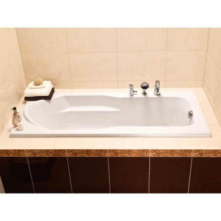 Acrylic bath Cersanit Santana 140x70, white color-10