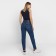 Women's jeans, dark blue color, size 40 (46)