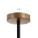 Victoria chandelier 6x60W E27 gold+black 67x67x19cm SVK