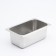 Gastrootiness 1/4 of stainless steel, 100 mm, 26.5 × 16.2 × 10 cm, thickness 0.8 mm