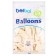 Latex ball 14 ", pastel, set 50 pcs., White color