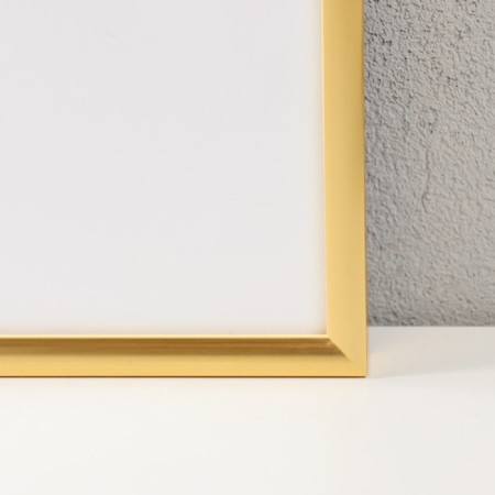 Photo frame plastic LIDA 50x70 cm gold (plastic screen)-1