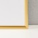 Photo frame plastic LIDA 50x70 cm gold (plastic screen)