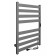 Electric towel Indigo Oktava Slim, 800x500 mm, timer, hidden installation, gray