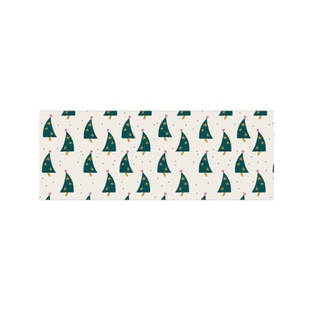 Basket for storing things "Christmas trees dance", size 35x35 cm-1