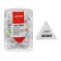 Devente trio eraser, synthetics, 37 x 37 x 10 mm, triangular, white (barcode on each eraser)