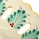 Rishtan ceramics "Patterns", 28 cm, yellow fruit