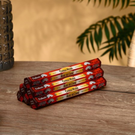 Incense "tulasi" 20 fragrances Chinese musk-1