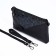 Lightning bag bag, black/green color