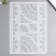 Plastic stencil "openwork mehendi" 29.7x21 cm