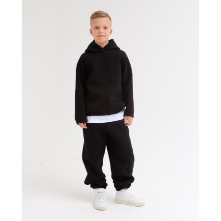 Hoods Children's Minaku: Basic Line Kids, Black Color, Height 116-8