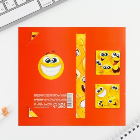 Gift set: notebook and magnetic bookmarks 2 pcs. "Congratulations"-12