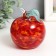Souvenir "Apple" H 110 mm. (in glassbreaker) kr. (Z. L.)
