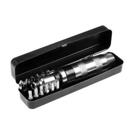 Sprinkle Square Tundra 1/2 ", with bats 13 pcs., Reverse, metal handle, case-7
