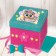 Set for creating a box of felt "Bird"