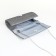 Magneta bag, long chain, silver color