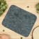 Bath mat "Classic" felt, gray, 47x38cm