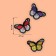 A set of thermal appliances "Butterflies", 3 pcs