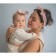 Dressing set for mom and daughter Baby of Nature: Pink