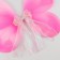Carnival set "Butterfly" with sparkles: skirt, wings, pink color