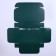 Gift folding box, packaging, "Emerald", 21 x 15 x 5 cm