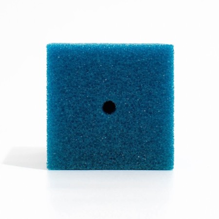Rectangular sponge for filter No. 15, coarse, 12 x 12 x 20 cm, blue-2