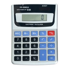 Desktop calculator, 8 - discharge, kk - 8985A, with a melody