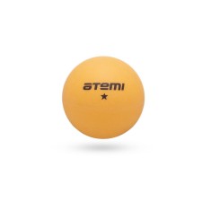Table tennis balls ATEMI 1*, ATB101, plastic, 40+, orange, 6 pcs