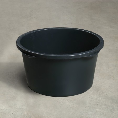Building pelvis, 40 l, round, plastic