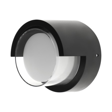 Facade lamp "City", FSD-049, 5 W, 4000K, circle, IP65, 220 V, plastic, black-6