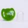 Nipple - orthodontic dummy, silicone, +6 months, with a cap “Frog”, green color