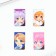 Magnetic bookmarks, 4 pcs "Anime"
