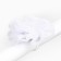 Outlet. Bant for hair on elastic band, white, 13 cm, princesses