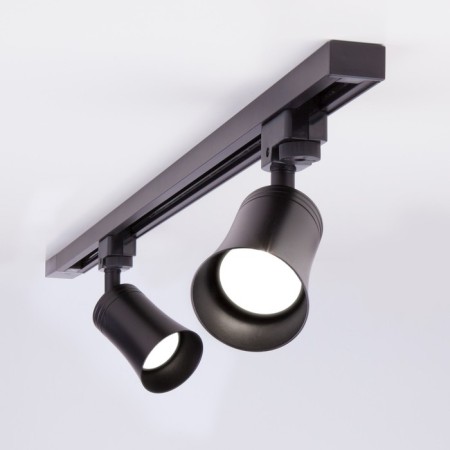 Skiral lamp Elektrostandard, Vetro, 70x70x175 mm, GU10, black color-2