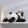 Soft toy "Panda with a bandage", color mix