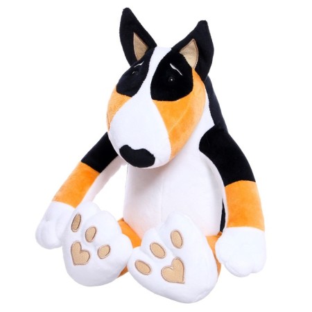 Soft toy "dog", 25 cm, black color-1