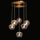 Lamp "Chrys", size 62x230x62 cm, E14