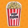 Beach towel "Popcorn", 90 × 150 cm, 100 % p/e