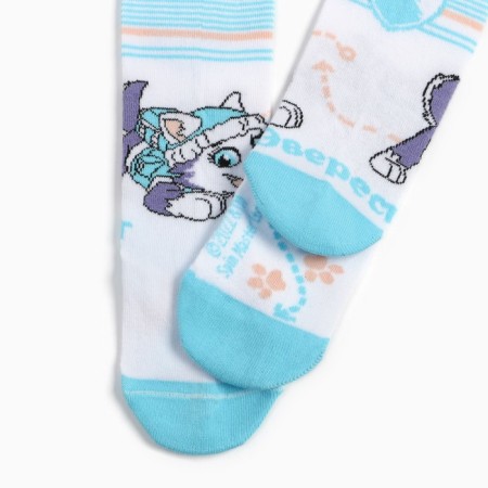 Pante Patrol "Everest", white/blue color, height 98-104 cm-4