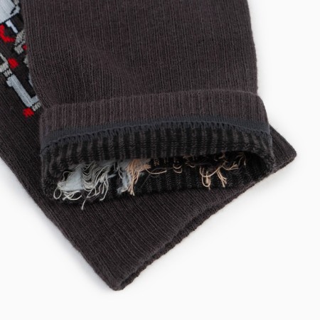 Male socks, graphite color, size 27-29 (42-44)-2