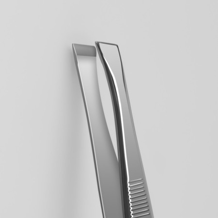 Pinzet "You are amazing" beveled, narrow, 9 cm, on the blister, silver color-2
