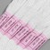 Muline threads, cotton, 8 ± 1 m, white Blanc color