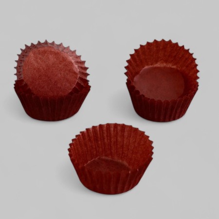 Tartlet, brown, 4 x 2.1 cm-1