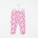 Children's sliders, pink color/bunnies, height 74 cm