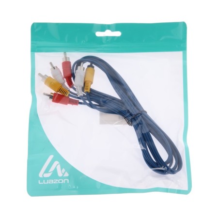 Cable Luazon KDGN -001, 3XRCA (M) - 3XRCA (M), 1.5 m-5