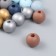 Beads for creativity tree "Dark Night" matte+metallic set 20 g d = 1.6 cm